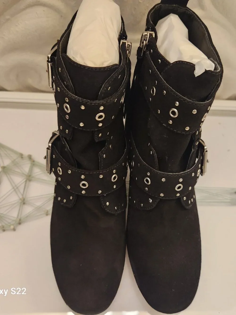 Rebecca Minkoff Logan Kid Suede Booties. NIB. Size 6